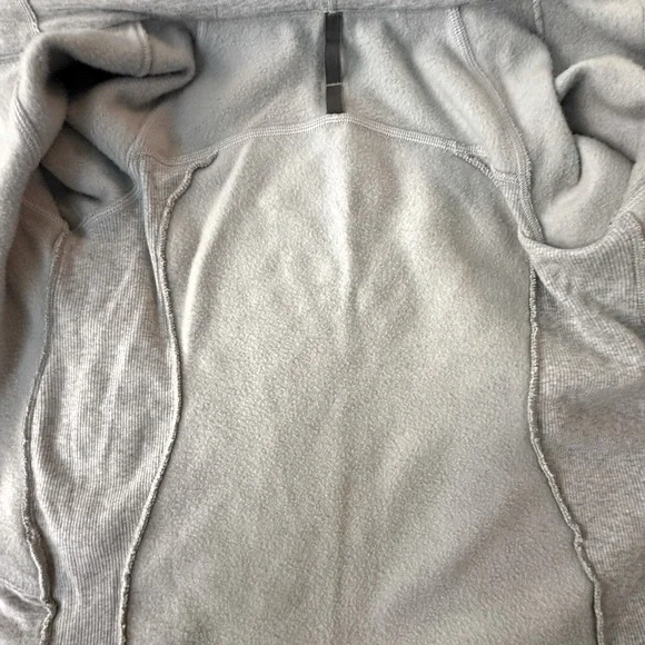 Lululemon Scuba Hoodie Heathered Core Ultra Light Grey Size 4 - Picture 9 of 9